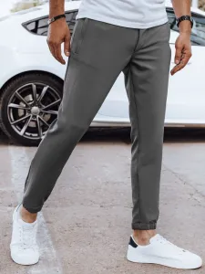 Pánske joggery v elegantnom prevedení šedé