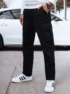 Baggy nohavice pre pánov čierne