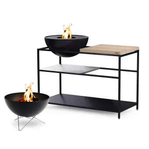 FIRE KITCHEN s BOWL 57 + 2x Plancha + drôt. podstava - Höfats