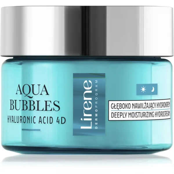 Lirene Aqua Bubbles hĺbkovo hydratačný krém na deň aj noc 50 ml