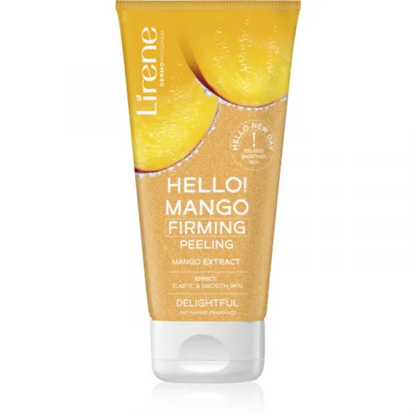Lirene Hello! Mango spevňujúci telový peeling s vyživujúcim účinkom 175 ml