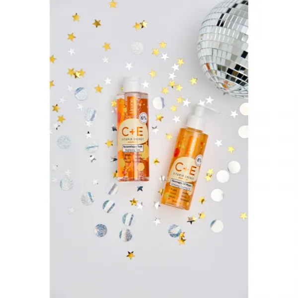Lirene Vitamin Energy C+E exfoliačný čistiaci gél 145 ml