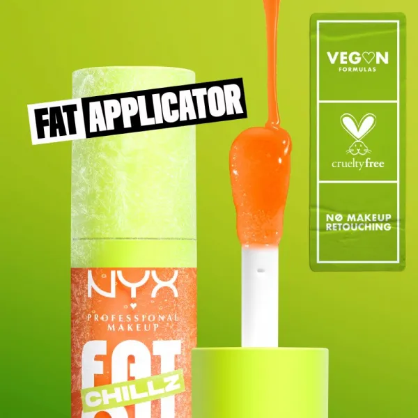 NYX Professional Makeup Fat Oil Chillz olej na pery s chladivým účinkom odtieň 4.8 ml