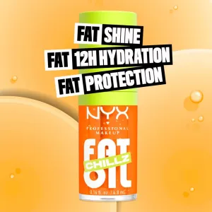 NYX Professional Makeup Fat Oil Chillz olej na pery s chladivým účinkom odtieň 4.8 ml