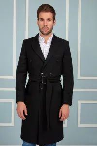 PLT8382 DEWBERRY MEN'S COAT-BLACK