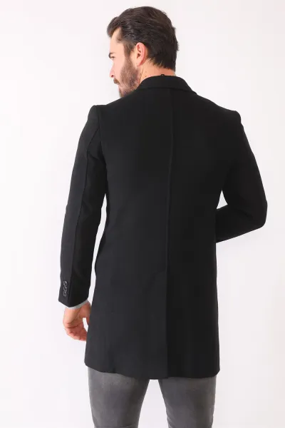 PLT8398 DEWBERRY MEN'S COAT-BLACK
