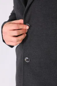 PLT8398 DEWBERRY MEN'S COAT-ANTHRACITE