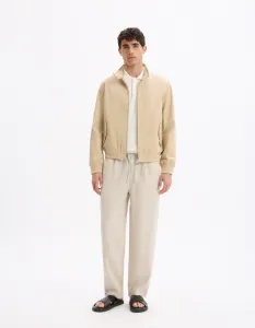Celio Linen Trousers Lolinos - Mens