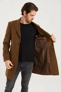 PLT8398 DEWBERRY MEN'S COAT-CAMEL