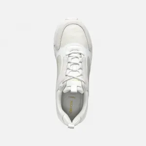White men's sneakers Geox Spherica ECUB-4 - Men's