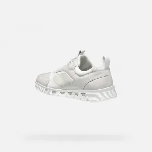White men's sneakers Geox Spherica ECUB-4 - Men's