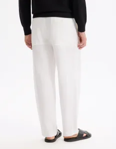 Celio Linen Trousers Lolinos - Mens