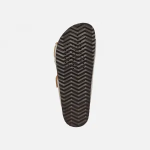 Cream women's slippers Geox Brionia R - Women's