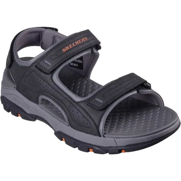 Skechers TRESMEN GARO Pánske sandále, čierna, veľkosť
