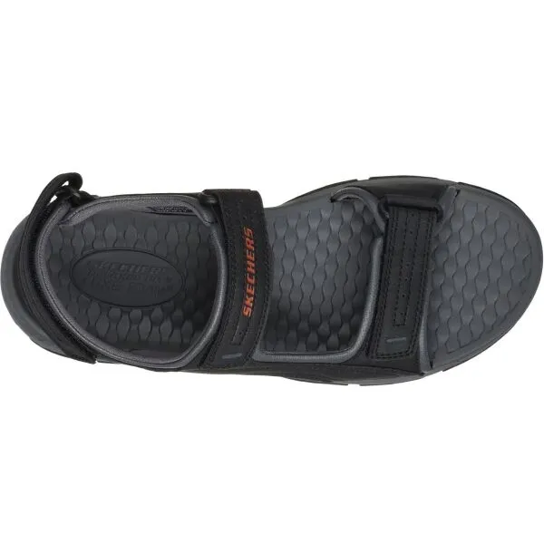 Skechers TRESMEN GARO Pánske sandále, čierna, veľkosť