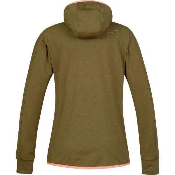 Hannah NYMA HOODY Dámska mikina, khaki, veľkosť