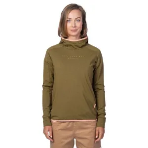 Hannah NYMA HOODY Dámska mikina, khaki, veľkosť