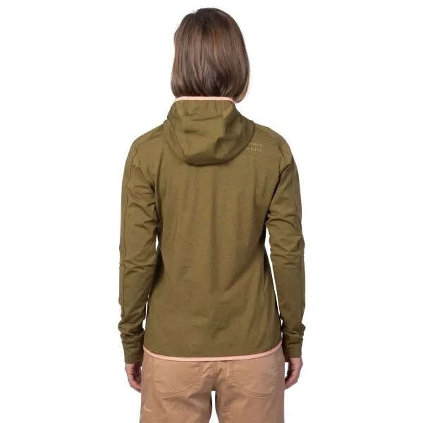 Hannah NYMA HOODY Dámska mikina, khaki, veľkosť