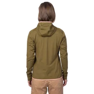 Hannah NYMA HOODY Dámska mikina, khaki, veľkosť