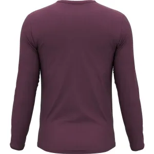 Hannah BINE L/S Pánske tričko s dlhým rukávom, vínová, veľkosť