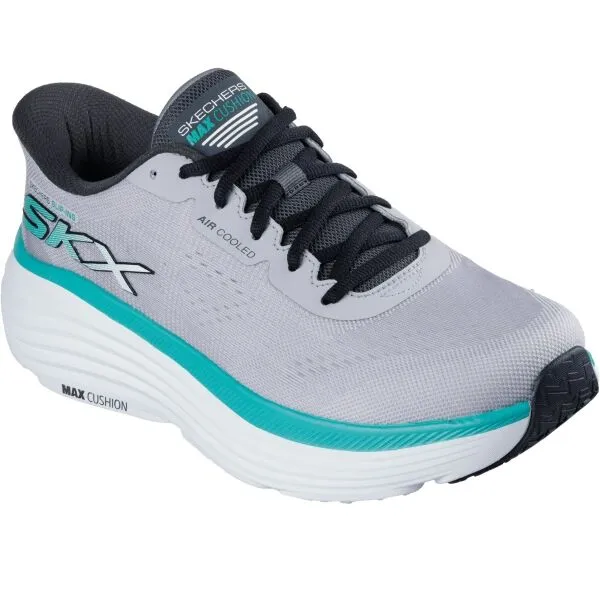 Skechers MAX CUSHIONING ENDEAVOUR Pánska voľnočasová obuv, sivá, veľkosť