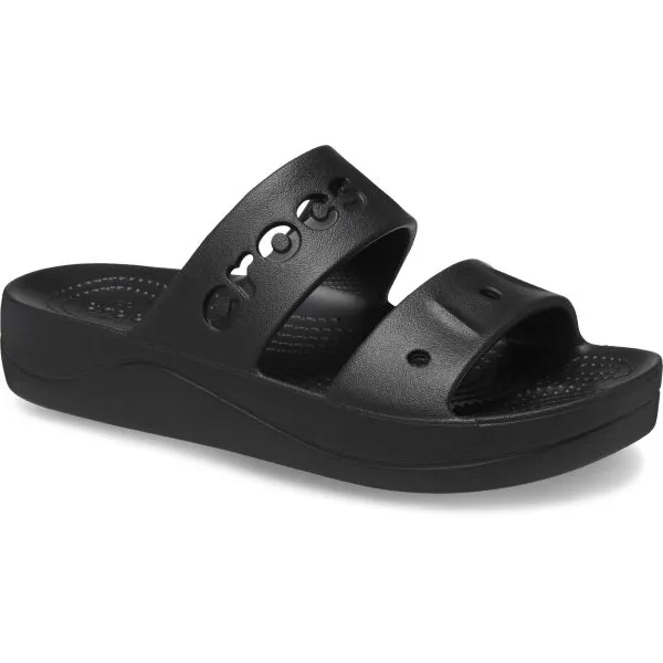 Crocs BAYA PLATFORM SANDAL Dámske šľapky, čierna, veľkosť 36/37