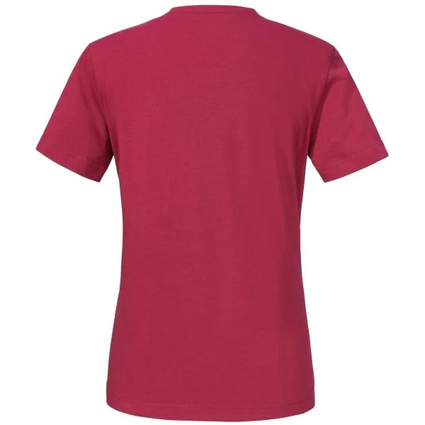 Schöffel T SHIRT HOHBERG Rýchloschnúce dámske tričko, vínová, veľkosť