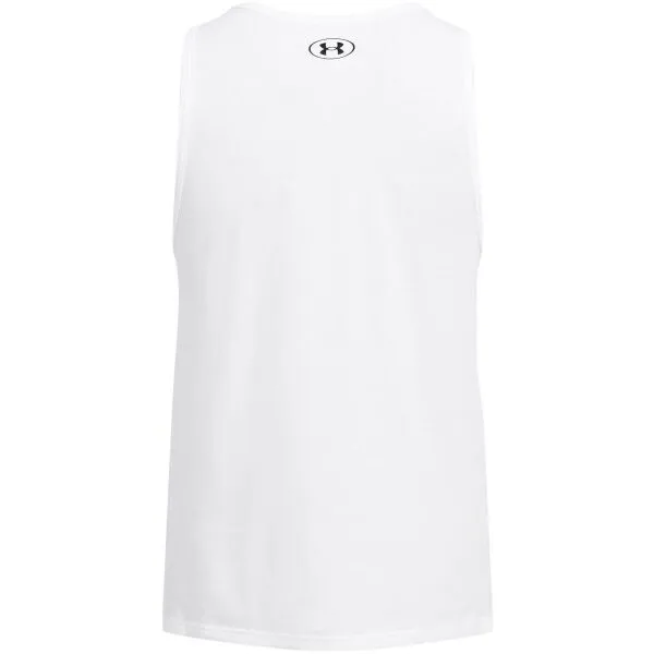 Under Armour SPORTSTYLE Pánske tielko, biela, veľkosť