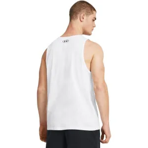 Under Armour SPORTSTYLE Pánske tielko, biela, veľkosť