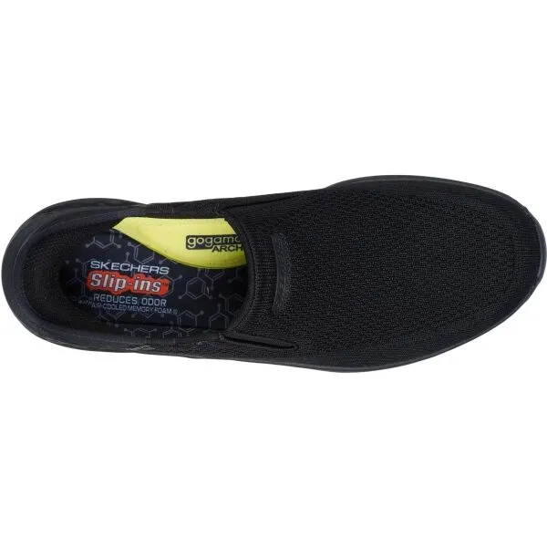 Pánska rekreačná obuv SKECHERS Slade Deacon Slip-Ins M black black