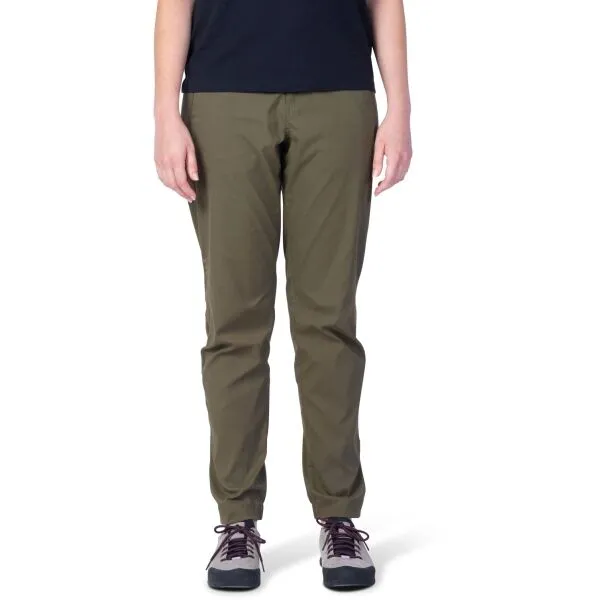 Hannah WELORY Dámske outdoorové nohavice, khaki, veľkosť