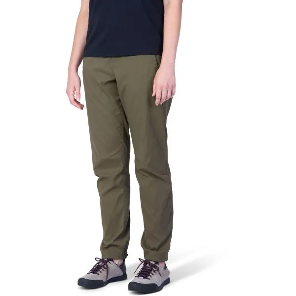 Hannah WELORY Dámske outdoorové nohavice, khaki, veľkosť