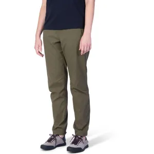 Hannah WELORY Dámske outdoorové nohavice, khaki, veľkosť