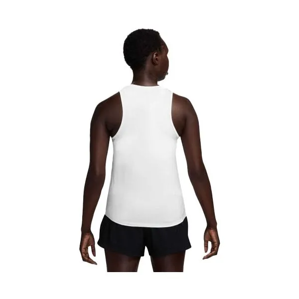 Nike ONE SWOOSH Dámske tielko, biela, veľkosť