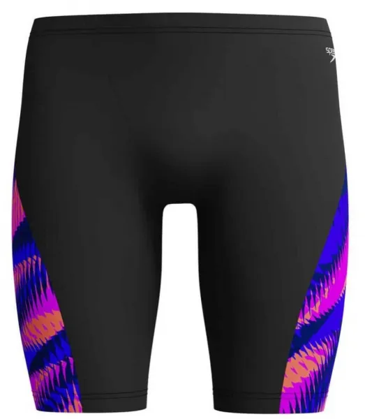 Speedo digi v-cut jammer black/purple l - uk36