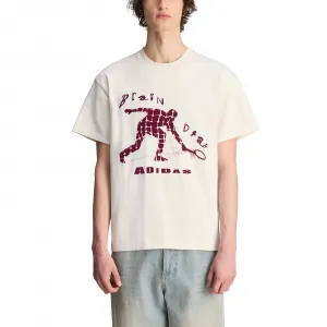 adidas x Brain Dead Tennis T-Shirt "Off White" (JX9393)
