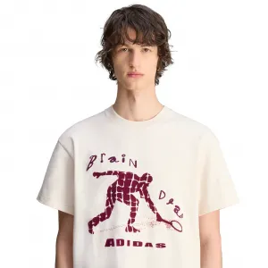 adidas x Brain Dead Tennis T-Shirt "Off White" (JX9393)