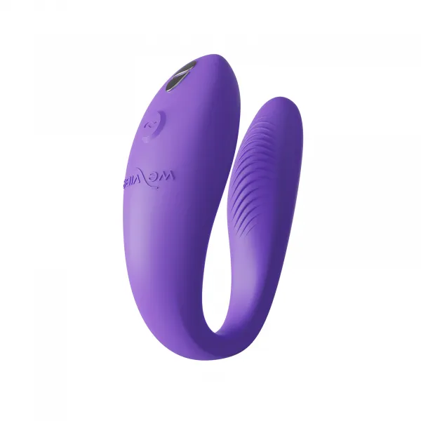 Vibrátor pro páry - We-Vibe Sync Go fialová
