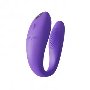 Vibrátor pro páry - We-Vibe Sync Go fialová