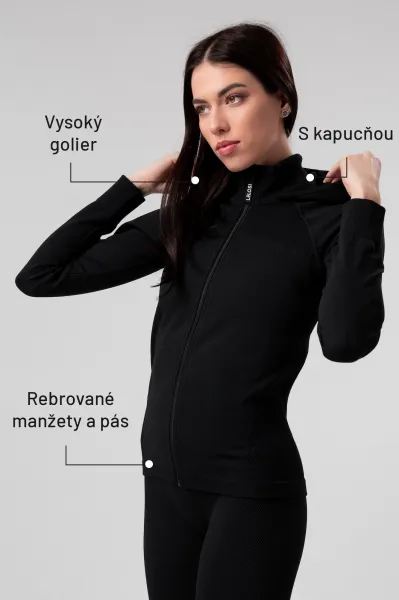 LELOSI Seamless Move mikina na zips Layla S
