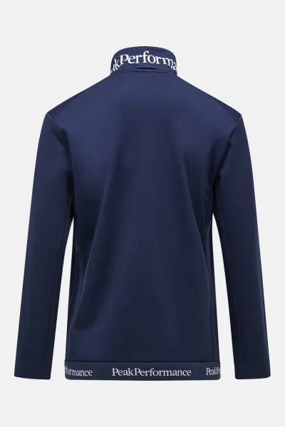 Mikina Peak Performance M Rider Tech Zip Jacket Blue Shadow