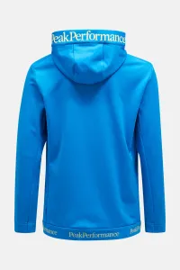 Mikina Peak Performance M Rider Tech Zip Hood Brilliant Blue