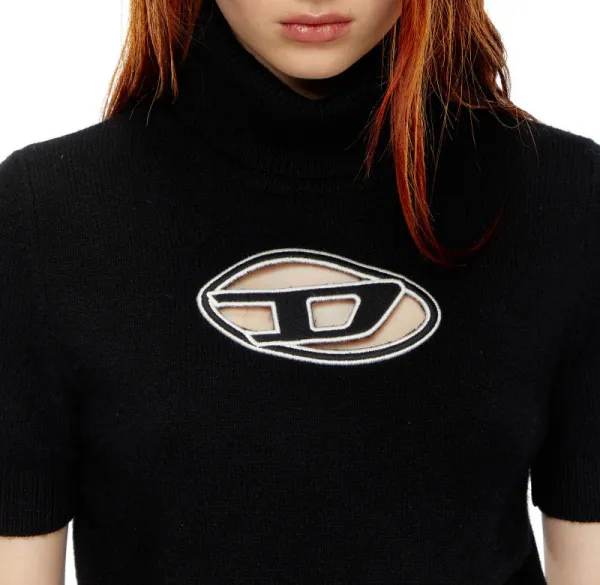 Sveter Diesel M-Argaret Knitwear Black 1