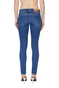 Džínsy Diesel 2018 Slandy-Low Trousers Blue