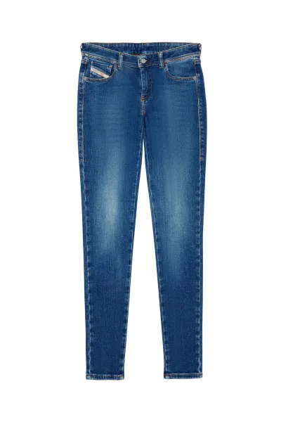 Džínsy Diesel 2018 Slandy-Low Trousers Blue