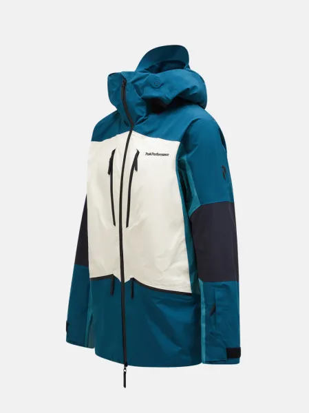 Lyžiarska bunda Peak Performance Vertical GORE-TEX Pro Jacket - infinity teel
