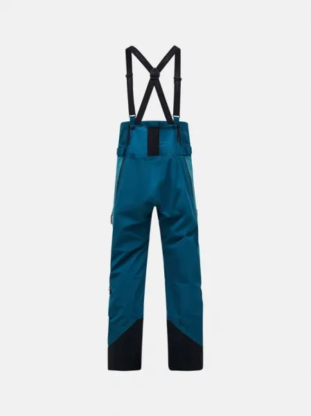 Lyžiarske nohavice Peak Performance Vertical GORE-TEX Pro Bib Pants - infinity teel