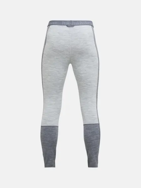 Dámske funkčné legíny Peak Performance Magic Long John - med grey melange
