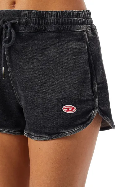 Teplákové Šortky Diesel D-Sunny-Ne Shorts Black
