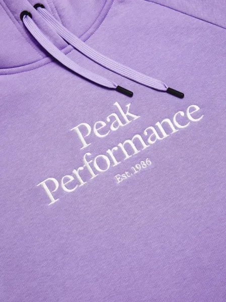 Mikina Peak Performance W Original Hood Bougainvillea